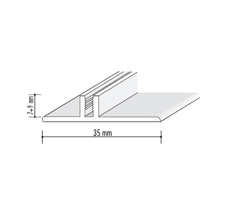 Base per profili TPU/6 6–9 mm