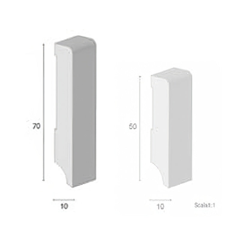 Battiscopa PVC – Nero – 38B013