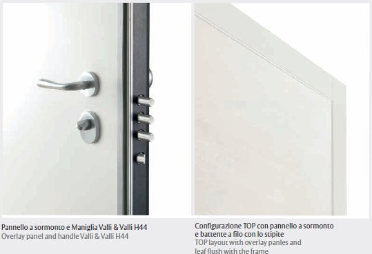Porta blindata GARDESA VENICE TOP 3 con Cerniere a Scomparsa