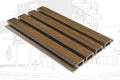 Rivestimento Vertical WPC Dark Teak